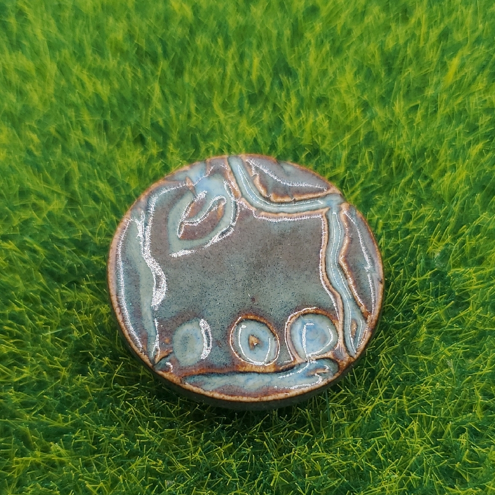 Handcrafted Ceramic Cabochon Overflow